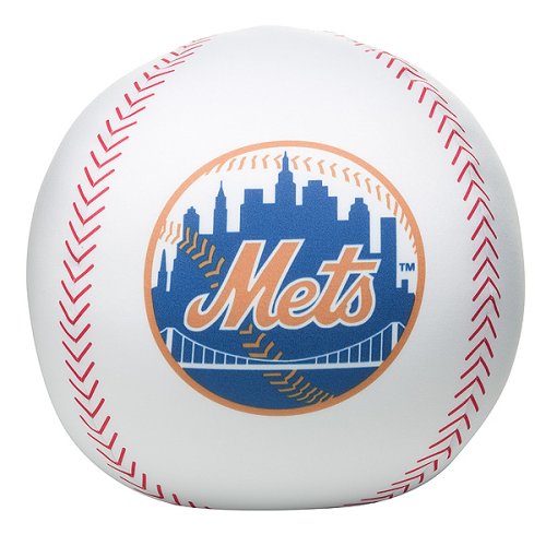 Buy New York Mets Woochie Pillow - 10x10 by Biederlack