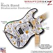 Daisys WraptorSkinz Skin fits Rock Band Stratocaster Guitar for Nintendo Wii, XBOX 360, PS2 & PS3 (GUITAR NOT INCLUDED)