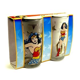 Wonder Woman - 2 Glass Tumbler Set