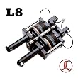 INDEPENDENT CYCLE AIR SUSPENSION HARLEY SOFTAIL 1989-1999 L8-BLACK