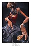 DJ Jewel by David Garibaldi. Size 31.00 X 20.50 Art Poster Print