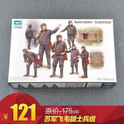 KNL® Trumpeter 1/35 Soviet Scud group of 00434 soldiers