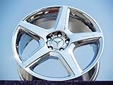 IMAGE OF Mercedes-Benz CLS55/CLS63 AMG: Set of 4 genuine factory 19inch chrome wheels