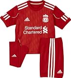 Liverpool Home Boys Football Kit 2010-12
