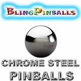 1 chrome steel premium Bling mirror finish pinball