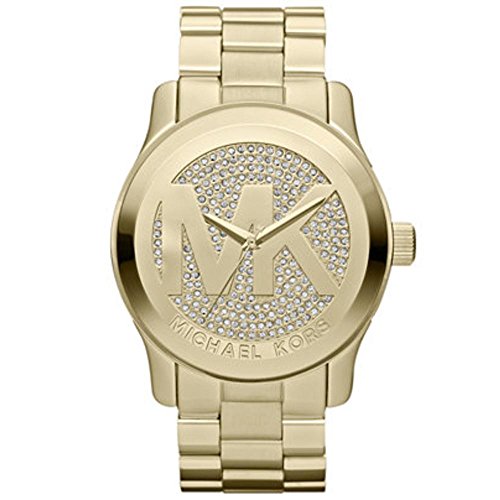 Michael Kors Runway Glitz Stainless Steel Womens Watch