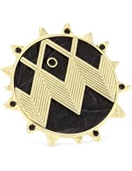 House of Harlow 1960 14k Gold-Plated Zig Zag Starburst Ring