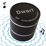 Dwarf 5W Vibrating speaker - black - Turn your desk into a loudspeaker!