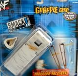 WWE WWF Wrestling Smackdown Ring Grapple Gear HARDCORE RECOVERY: Bed Pan, Catapulting Gurney, Cast, Crutches & Stethoscope by JakksIMAGE