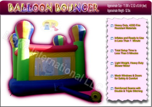 INFLATABLE KIDS MOONWALK JUMPER BOUNCY BALLOON BOUNCER