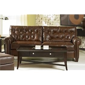 Broyhill L342-3 / 22X Conner Leather Sofa