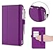FYY Case for Galaxy Tab E 8.0 - Premium PU Leather Case Stand Cover with Card Slots, Note Holder, Elastic Strap for Samsung Galaxy Tab E 8.0 4G LTE SM-T377 Tablet Purple