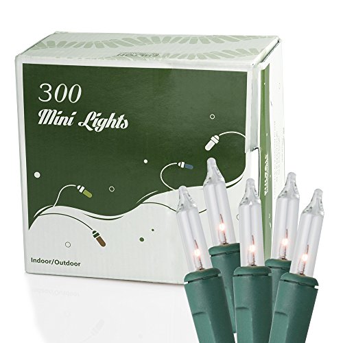 300 Clear Miniature Christmas Lights Stress Free Christmas