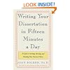 Writing Your Dissertation in Fifteen Minutes a Day