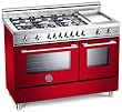 Bertazzoni : Professional X486GGGVRO 48in Pro-Style Gas Range