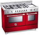 Bertazzoni : Professional X486GGGVRO 48in Pro-Style Gas Range