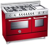 Bertazzoni : Professional X486GGGVRO 48in Pro-Style Gas Range