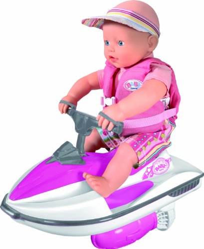 Zapf Creation 813065 - my little BABY born Puppe und Wasserspa&szlig; Jetski Preisvergleich