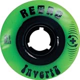 Retro Park Formula Invertz Plus Black / Green Skateboard Wheels - 61mm 99a (Set of 4)