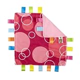 Taggies Little Taggies Blanket, Pink Bubbles