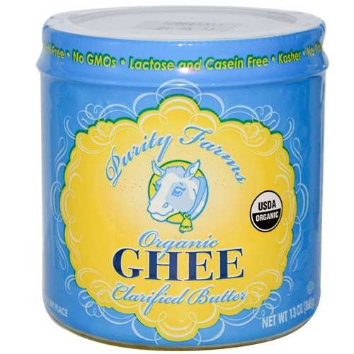 Purity Farms Organic Salt Free Ghee Clarified Butter 13 oz