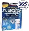 Kirkland Signature Non Drowsy Allerclear Loratadine Tablets, Antihistamine, 10mg, 365-Count