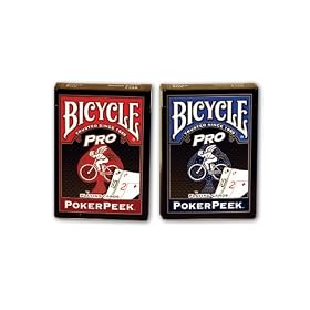 Bicycle Cards Pro Poker Peek (Blue)