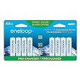 eneloop NEW 2000 mAh Typical, 1900mAh Minimum, 1500 cycle, 16 pack AA, Ni-MH Pre-Charged Rechargeable Batteries
