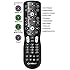 Inteset INT-422 4-in-1 Universal Backlit IR Learning Remote for Apple TV, Xbox One, Roku & Media Center