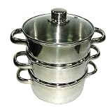 18CM 3-TIER STEAMER SET