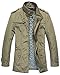 WantDo Men's Fashion Cotton Jacket Coat