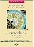 Produkt-Bild: Geschenkpapier Sternzeichen 2 Sch&uuml;tze-Skorpion-Waage-Jungfrau-L&ouml;we-Krebs