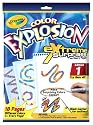 Crayola Colour Explosion White - Twisted Tropicals