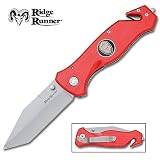Ridge Runner Red Rescue Folding Knife