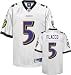 Joe Flacco White Reebok NFL Premier Baltimore Ravens Jersey - X-Large