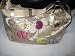 New With Tags COACH Signature Sequin Applique HOBO Bag F17586
