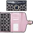 AUTHENTIC COACH BLEECKER DENIM SIGNATURE CHECKBOOK WALLET 41753