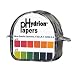 Micro Essential Lab Polystyrene Hydrion pH Test Paper Dispenser, Double Roll