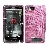 Premium Hot Pink Zebra Bling Diamond Snap-On Cover Hard Case Cell Phone Pro ....
