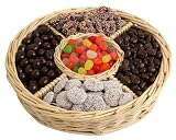 Gourmet Wicker Candy Basket