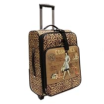 Nicole Lee Cleo21 Inch Expandable Rolling Carry-On, Cosmetic, One Size
