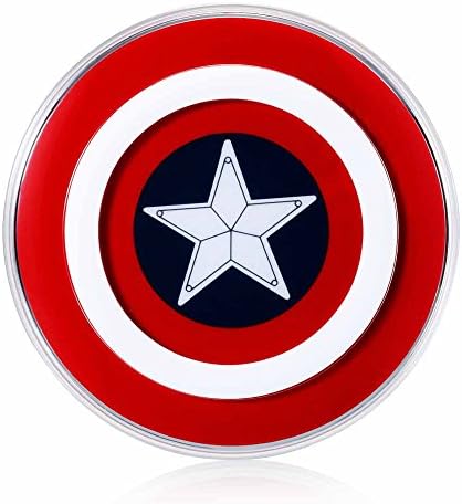 Wireless Charger, DONGO Fashion Five-pointed Star Pattern Wireless Charging Pad for Samsung Galaxy S6, S6 Edge Compatible with Galaxy S4, 4, S5, S6,-Galaxy Note 3, 4,5- Galaxy Note Edge