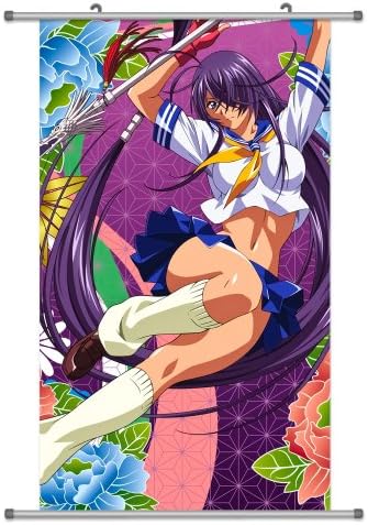 A Wide Variety of Battle Vixens Ikki Tousen / Ikkitousen Anime Characters Wall Scroll Hanging Decor (Kanu Unchou 2)