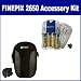 Fujifilm Finepix 2650 Digital Camera Accessory Kit includes: SDC-22 Case, SB257 Charger