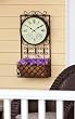 Roman Numeral Clock with Plantar