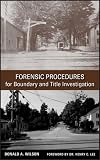 Forensic Procedures for Boundary and Title Investigation - Hard-cover - 0470113693