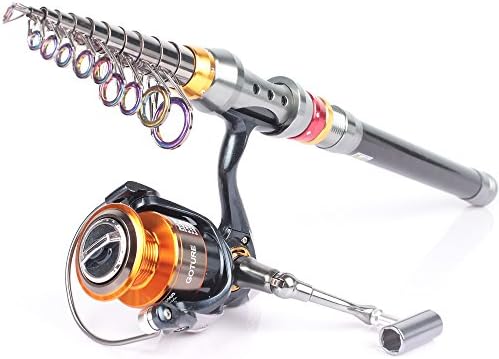Goture Spinning Rod and Reel Combos Carbon Telescopic fishing Pole With Spinning Reel 2.7M 3.0M 3.6M 4000 11BB CNC Handle Sea Saltwater Freshwater Kit Fishing Rod Kit