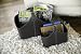 Magazine Bags- Set of 2 in Brown Faux Leather