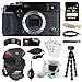 Fujifilm X-Pro 1 16.3MP Interchangeable Lens X Mount Digital Camera BODY ONLY with 3-inch LCD and Hybrid Viewfinder + 32GB SDHC Class 10 + Mini HDMI Cable + Tamrac Camera Case + Spider Tripod + Accessory Kit