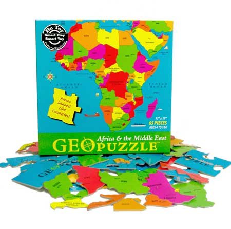 Childrens Toyshop  Toys : GeoPuzzle Africa
